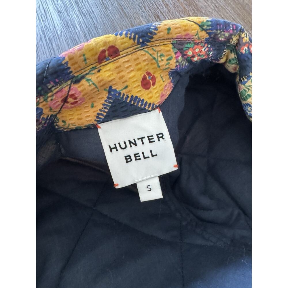 Hunter Bell Patchwork Coat Women’s Small Wales Hightower Boho Chic Retired Rare - Picture 9 of 16